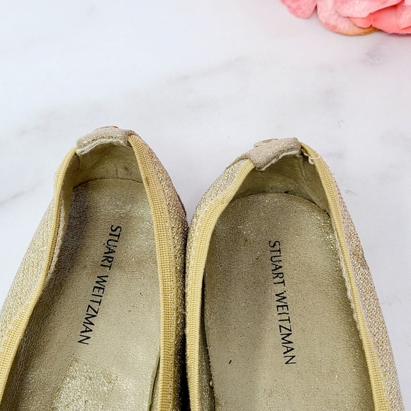 STUART WEITZMAN Girl's Fannie Bow Ballerin… - Picture 9 of 10